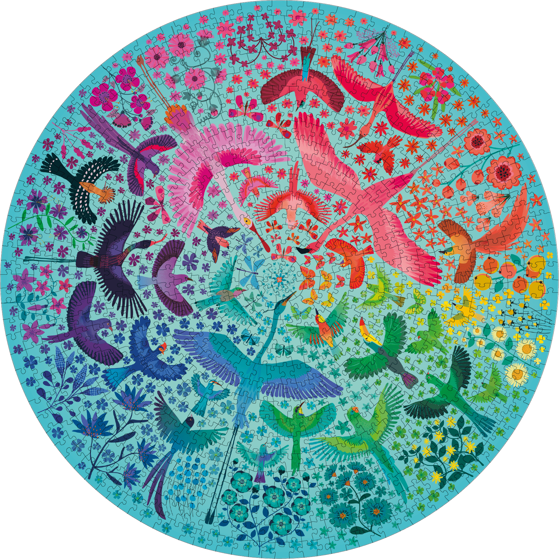 elena essex bird paradise 1000 piece jigsaw puzzle