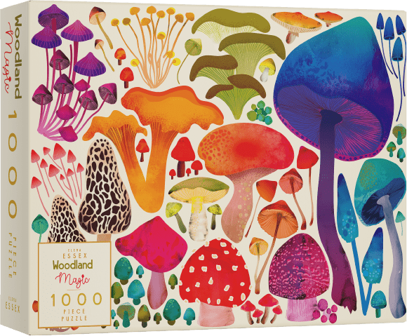 elena essex mushrooms 1000 piece jigsaw puzzle