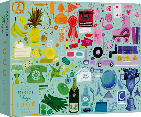 elena essex favorite things 1000 piece jigsaw puzzle