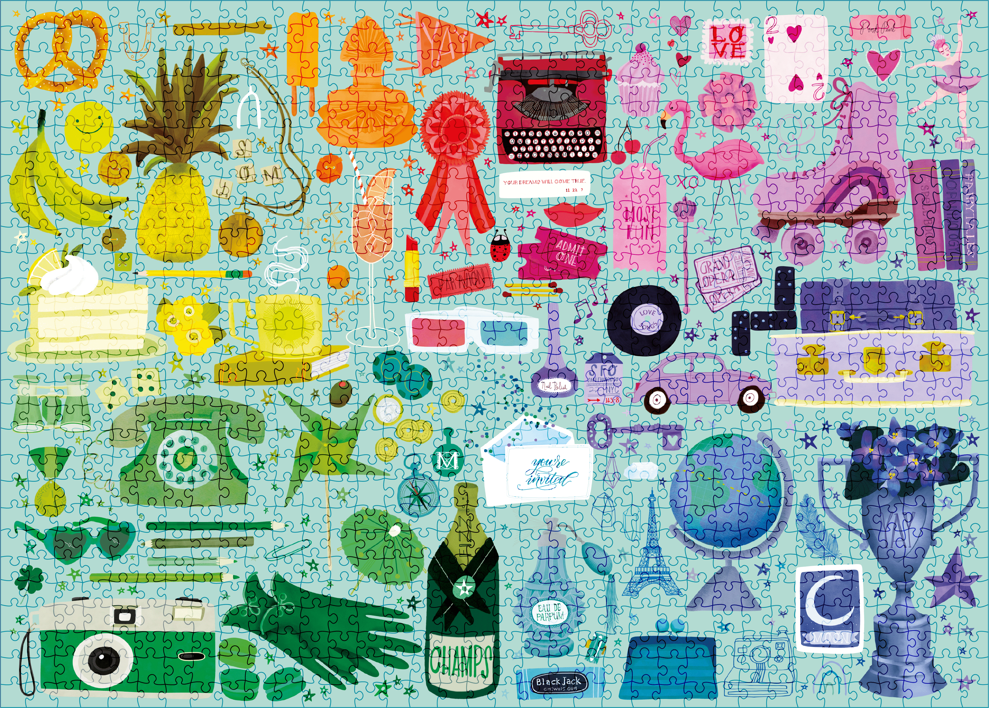 elena essex favorite things 1000 piece jigsaw puzzle