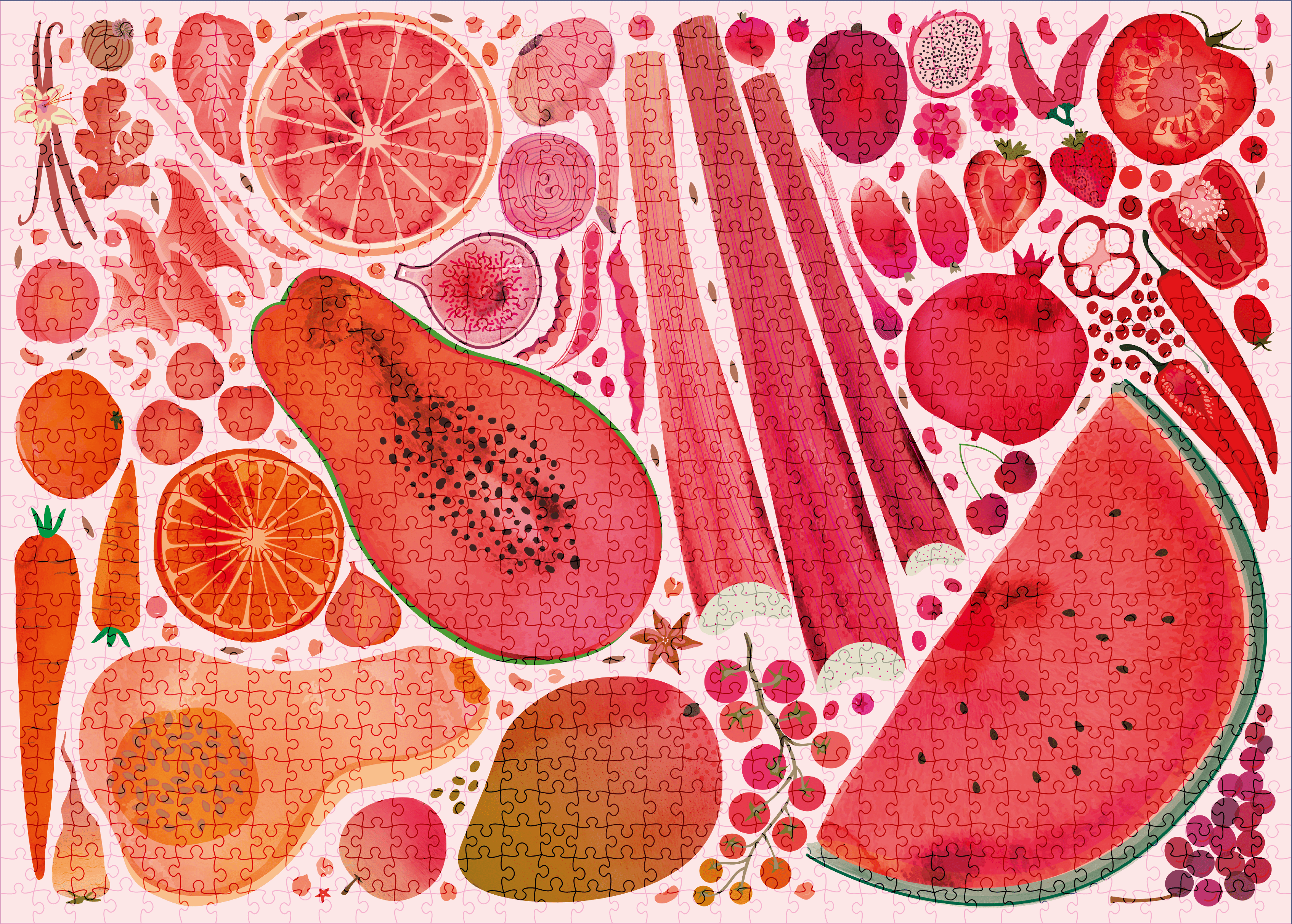 elena essex fruity blush 1000 piece jigsaw puzzle