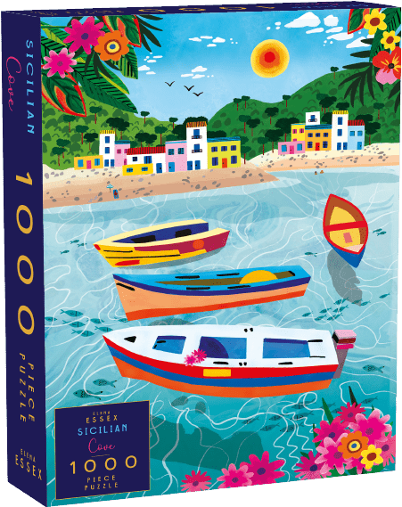 elena essex sicilian cove 1000 piece jigsaw puzzle