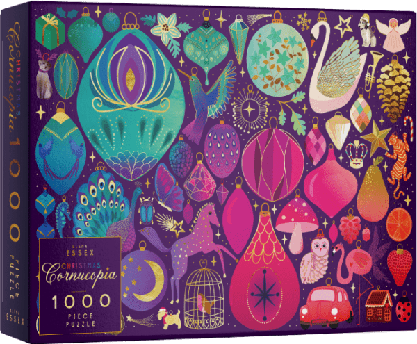 elena essex christmas cornucopia 1000 piece jigsaw puzzle
